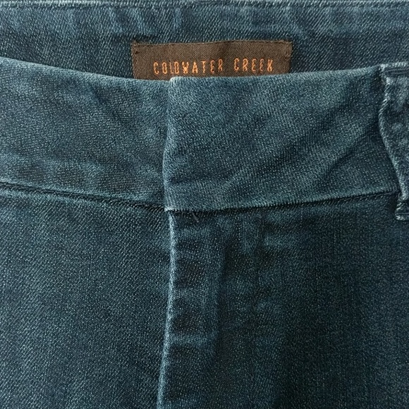 Coldwater Creek Dark Wash Pants Denim Size 10 - Picture 2 of 7